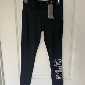 Adidas leggings with mesh. Brand new with tags!